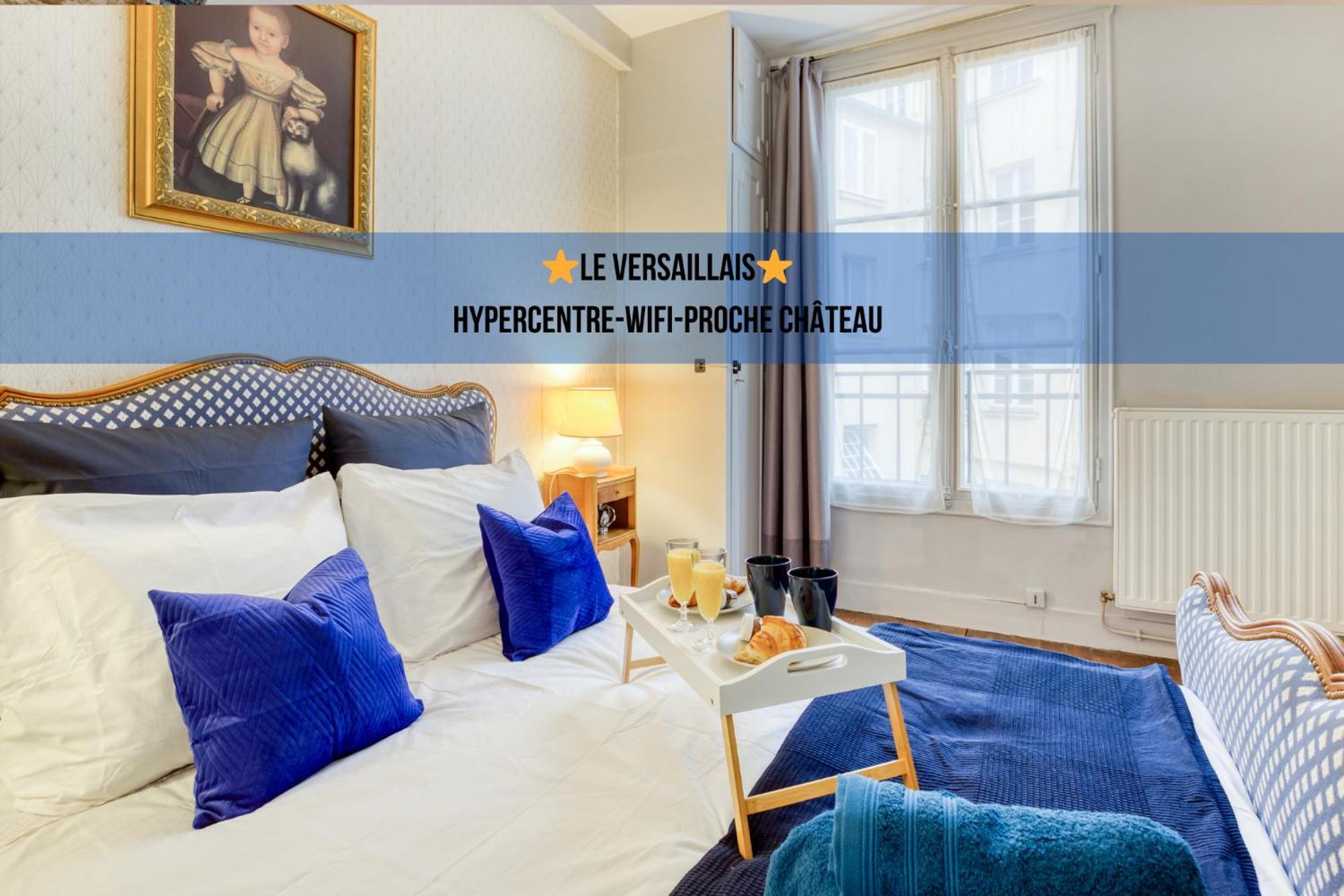 * Le Versaillais*2 Min A Pied Du Chateau Versailles Buitenkant foto
